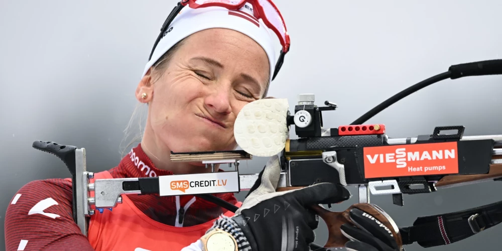 Latvijas biatlonistēm ļoti pieticīga šaušana Pasaules kausa stafetē; paliek pēdējās un bez ceturtā posma