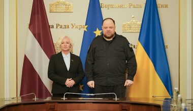 Daiga Mieriņa Kijivā: Ukraina ir pelnījusi būt Eiropas Savienībā