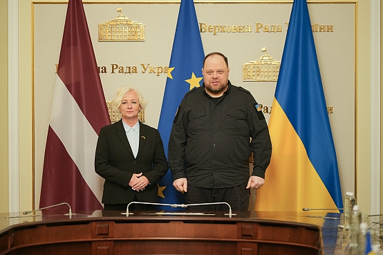 Daiga Mieriņa Kijivā: Ukraina ir pelnījusi būt Eiropas Savienībā