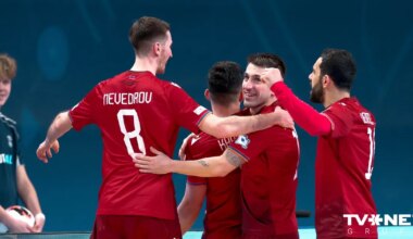 UEFA maigi soda krievu futzālistu, kurš Eiropas čempionātā rupji nolamāja ukraiņus