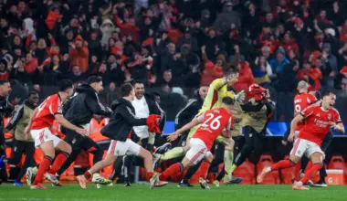 "Benfica" šokē vareno "Real": dramatiskās cīņās noskaidrota puse no UEFA Čempionu līgas astotdaļfinālistēm - Jauns.lv