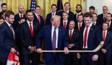 Balinskis ar "Panthers" otro gadu pēc kārtas viesojas Baltajā namā pie Trampa