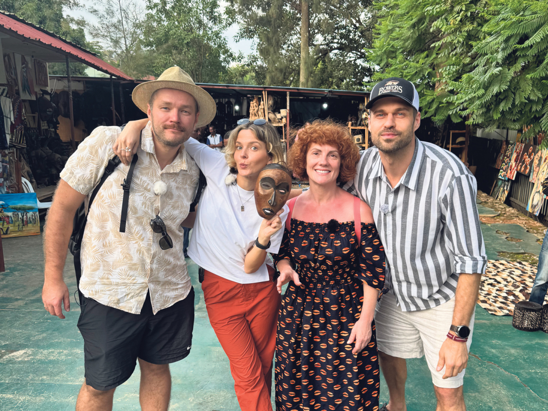 "Četri uz koferiem" dalībnieki Ruandā piedzīvo gan emocionālas, gan ekstrēmas sajūtas - Lasi.lv