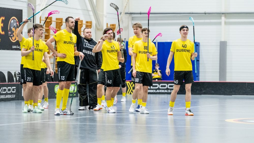 "Rubene" sagrauj irlavniekus, vismaz daļēji reabilitējoties par neveiksmi vakar – Florbols – Sportacentrs.com
