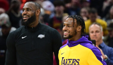 Tēta atbalsts? Bronijs Džeimss saņēmis spēlētāju balsis par dalību zvaigžņu spēlē – Basketbols – Sportacentrs.com