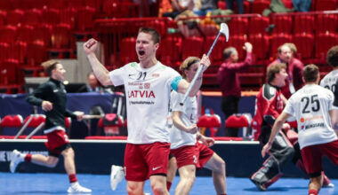 Nosaukts vīriešu izlases sastāvs pasaules čempionāta kvalifikācijas turnīram – Florbols – Sportacentrs.com