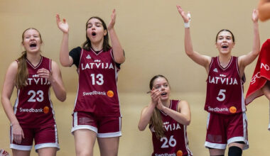 Latvijas U16 aizsardzības vilnis aizslauka Zviedrijas kadetes – Basketbols – Sportacentrs.com
