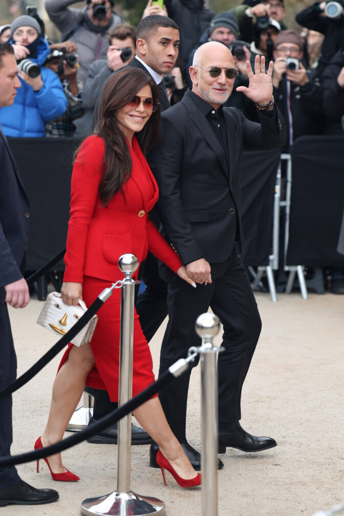PARIS: Schiaparelli - Outside Arrivals - Paris Fashion Week - Haute Couture Week Spring/Summer 2026 PARIS: Schiaparelli - Outside Arrivals - Paris Fashion Week - Haute Couture Week Spring/Summer 2026