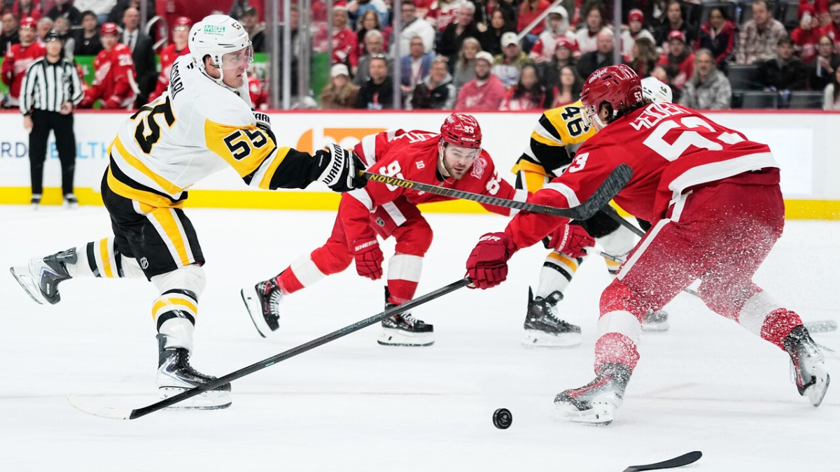 Pitsburga spārnus apcērpj arī Detroitā; Porziņģis šonakt laukumā neies – Hokejs – Sportacentrs.com