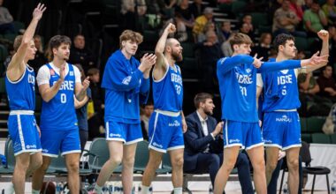 "Ogres" basketbolisti izcīna uzvaru pār "Ventspili"