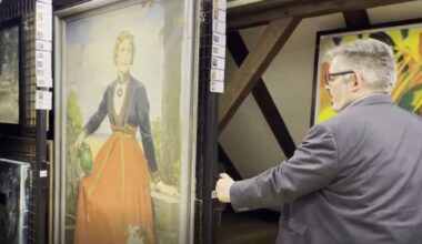 Plašākai publikai izrādīs Vācijā atrasto Tillberga gleznu "Latviešu meitene"