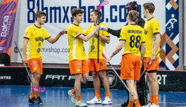 "Masters Ulbroka/LU" pārliecinoši revanšējas SĀC par zaudējumu otrajā aplī – Florbols – Sportacentrs.com