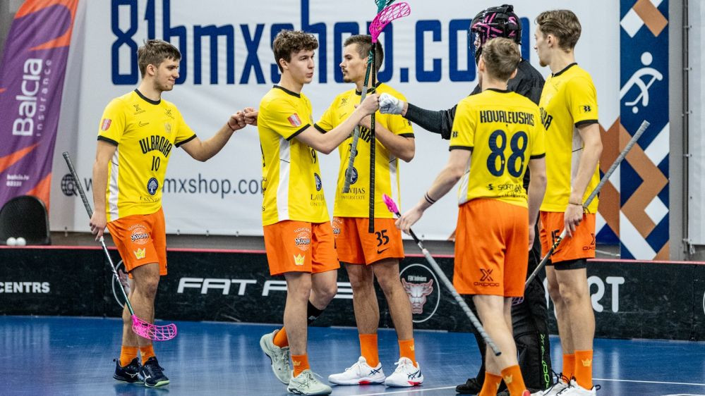 "Masters Ulbroka/LU" pārliecinoši revanšējas SĀC par zaudējumu otrajā aplī – Florbols – Sportacentrs.com