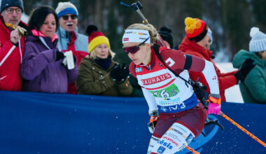 Latvijas duetam sliktākās šaušanas sekmes jauktajā pāru stafetē – Ziemas sports – Sportacentrs.com