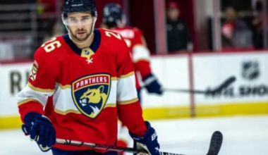 Balinskim rezultatīva piespēle «Panthers» uzvarā pār «Sabres» - bb.lv