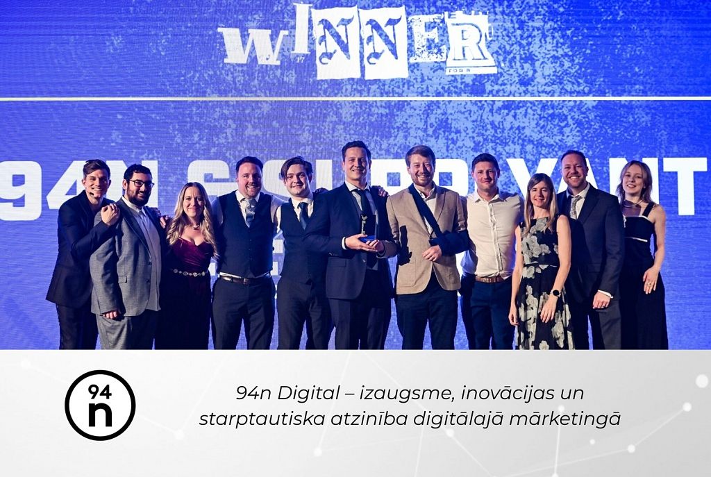 94n Digital iezīmē ceļu izaugsmei pēc trīs balvu iegūšanas un būtiska ieguldījuma AdPeak :: Dienas Bizness