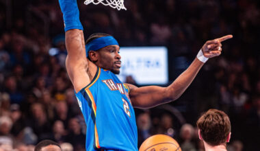 "Hawks" bez Porziņģa bezspēcīga Losandželosā, "Thunder" uzvar tuvākos sekotājus – Basketbols – Sportacentrs.com