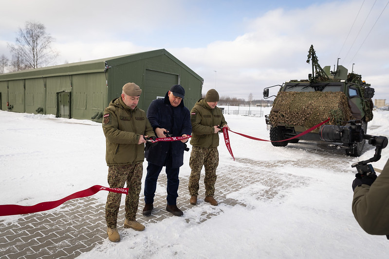 “Patria” bruņumašīnu izvietošanai