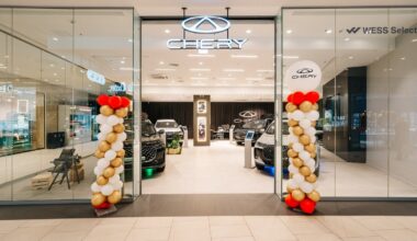 Chery WESS Select auto veikala atklāšana tirdzniecības centrā "Spice"