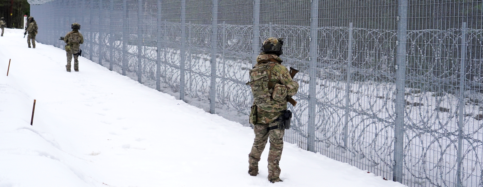 Līdz šim janvārī nav konstatēts neviens mēģinājums nelikumīgi šķērsot Baltkrievijas-Latvijas robežu / Diena
