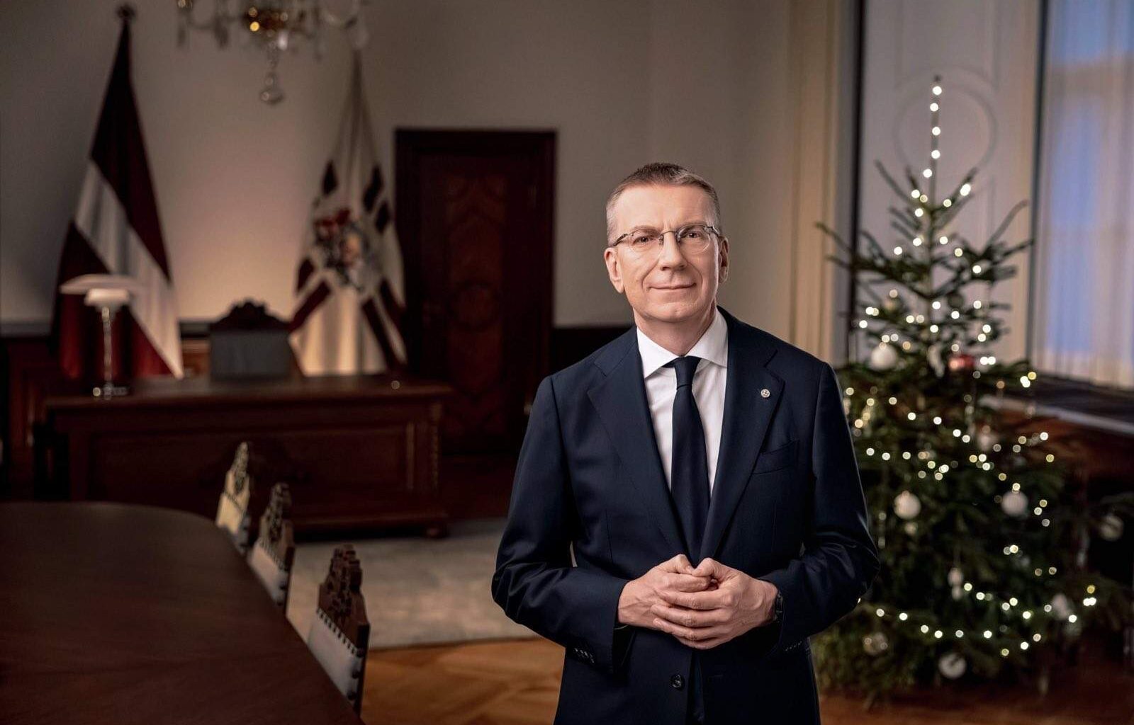 VIDEO. “Šis gads mums iemācījis, ka jāuzticas, pirmkārt, pašiem sev!” Rinkēviča uzruna gadumijā