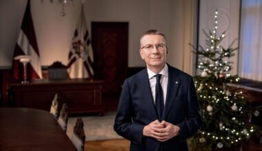 VIDEO. “Šis gads mums iemācījis, ka jāuzticas, pirmkārt, pašiem sev!” Rinkēviča uzruna gadumijā