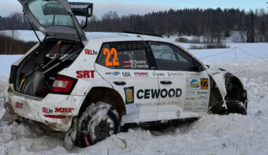 Seska ekipāža avarē, Alūksnes rallijā uzvar igaunis Volvers – Motoru sports – Sportacentrs.com