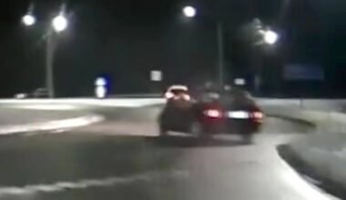 BMW vadītājs driftē tieši policijas acu priekšā un zaudē tiesības