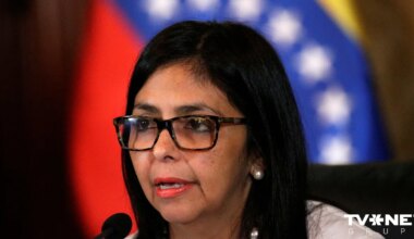 Par Venecuēlas pagaidu prezidenti iecelta Rodrigesa