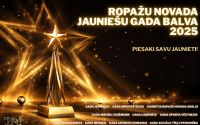 Ropažu novadā izsludināta pieteikšanās Jauniešu gada balvai