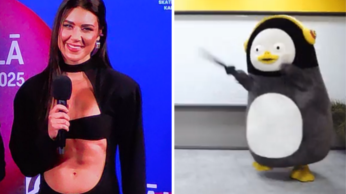 "Pakaļpuse uz priekšu uzvilkta?" Skatītāji nav īsti sapratuši "Muzikālās bankas" vadītājas drosmīgo tērpu - 1188.lv