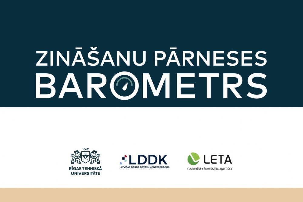 Prezentēs otrā augstskolu un uzņēmumu sadarbības pētījuma “Zināšanu pārneses barometrs” rezultātus