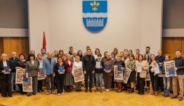 Daugavpils pašvaldība apsveikusi Ziemassvētku noformējuma konkursa uzvarētājus