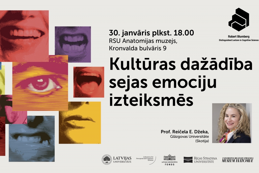 Rīgā ar lekciju viesosies viena no pasaulē vadošajām emociju pētniecēm – profesore Reičela E. Džeka