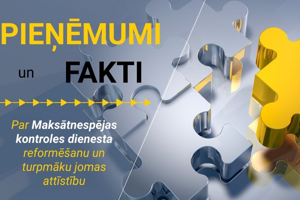 Kad runā fakti: Maksātnespējas kontroles dienests par reformu un maksātnespējas nozares turpmāko attīstību