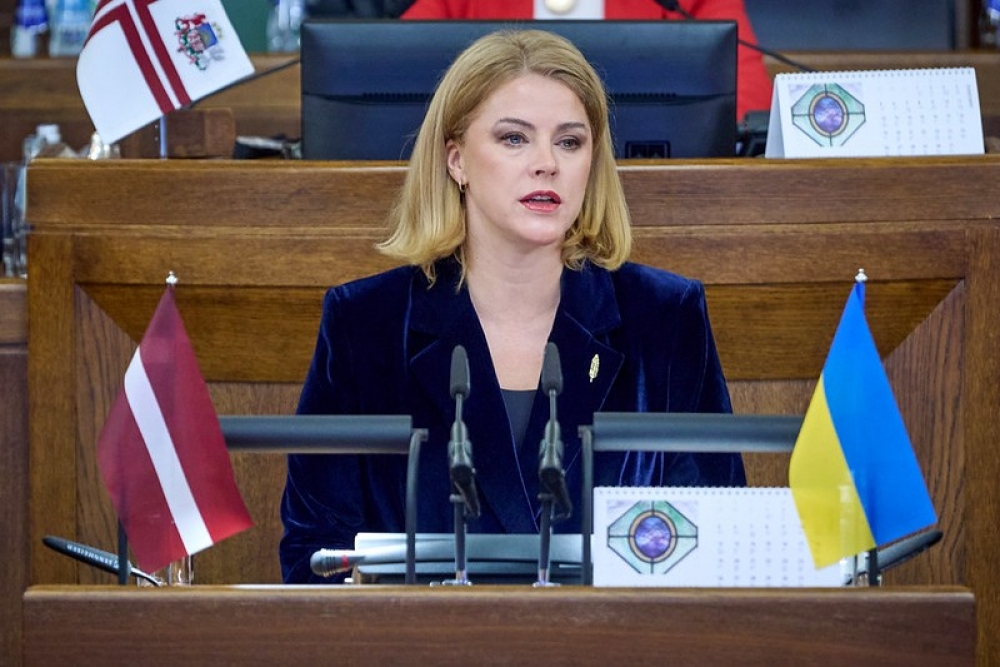 Ministru prezidentes Evikas Siliņas runa Saeimas ikgadējās ārpolitikas debatēs