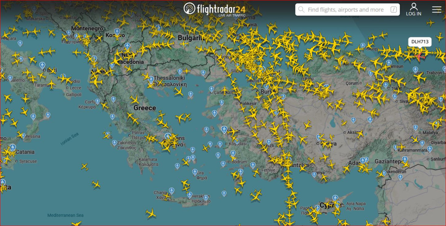 Paralizēta gaisa satiksme Grieķijā - nra.lv
