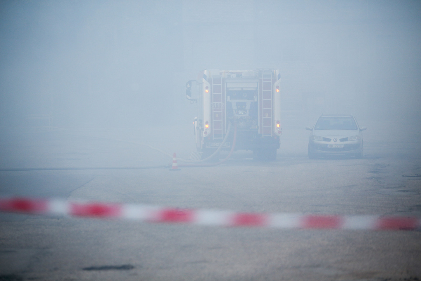 Pēc ugunsgrēka Jēkabpilī glābēji atrod mirušu cilvēku