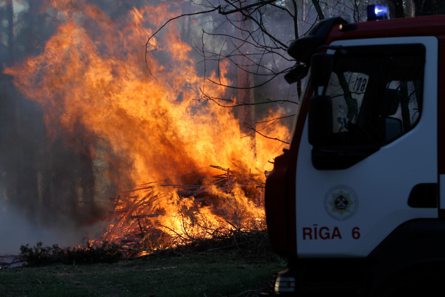 VUGD: 31 ugunsgrēks un cietušais Limbažu novadā