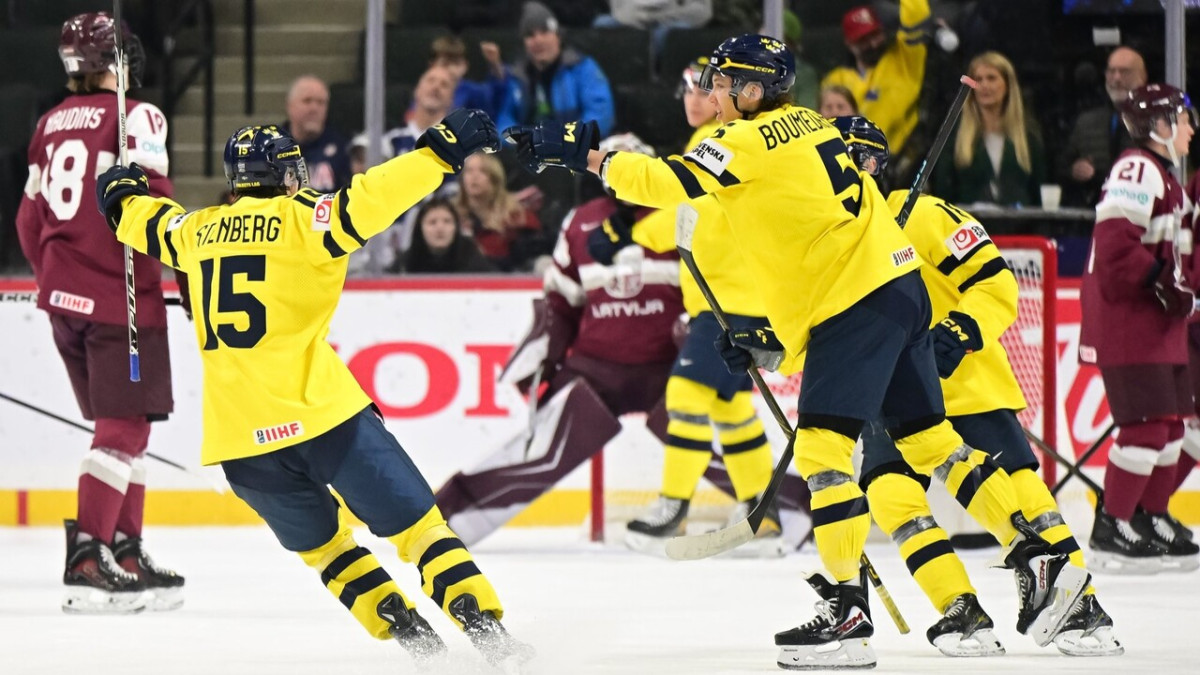 Zviedri iemet jau desmitajā sekundē, latvieši atgūstas, tomēr arī šoreiz netiek pusfinālā – Hokejs – Sportacentrs.com