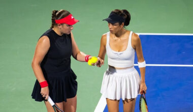 Viļņainā cīņā Ostapenko/Šei sasniedz Brisbenas "WTA 500" pusfinālu – Teniss – Sportacentrs.com