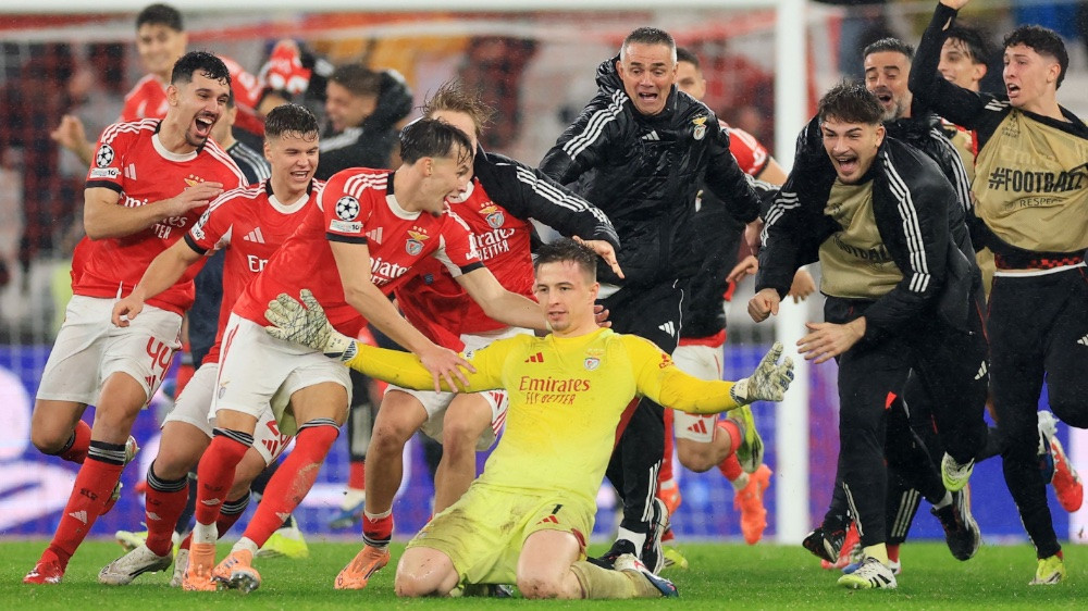 Madrides "Real" paliek ārpusē, vārtsarga vārti ievelk "Benfica" nākamajā kārtā – Futbols – Sportacentrs.com