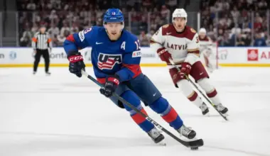 ASV hokeja izlase nosauc sastāvu 2026. gada olimpiskajām spēlēm Milānā un Kortīnā