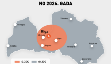 ATD atgādina: no 15. janvāra mainīsies braukšanas maksas tarifi reģionālajā sabiedriskajā transportā