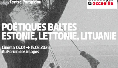 Baltijas poētiskā kino programma Pompidū centrā Parīzē