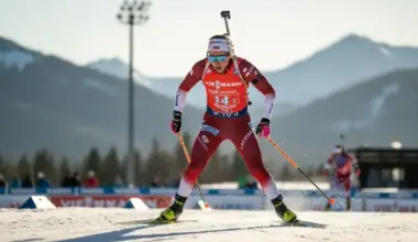 Baiba Bendika pakāpjas par 14 pozīcijām Pasaules kausa posmā Oberhofā, iedzīšanā izcīnot 36. vietu