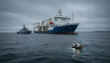 Bojāts zemūdens kabelis starp Igauniju un Somiju; aizturēts kuģis un sākta izmeklēšana