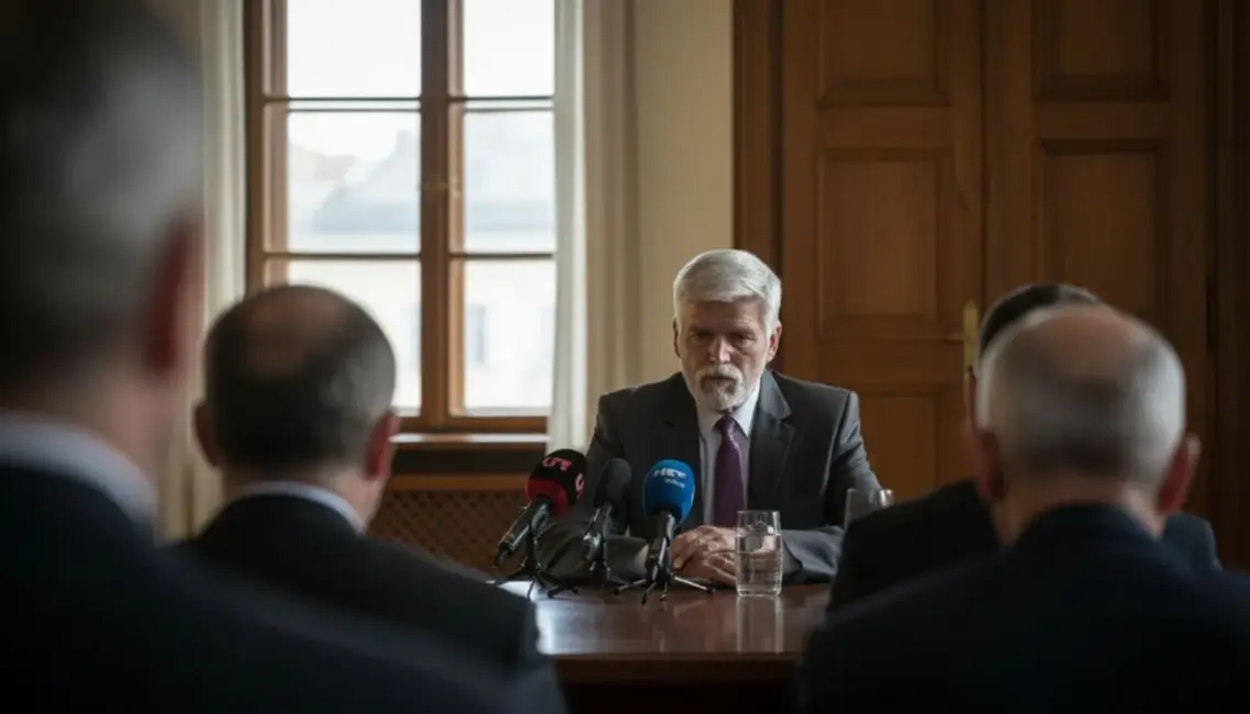 Čehijas prezidents Petrs Pavels pauž bažas par spīkera Okamuras pret Ukrainu vērstajiem izteikumiem