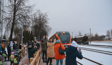 Valmierā turpmāk piestās vilciens Tallina - Tartu - Rīga