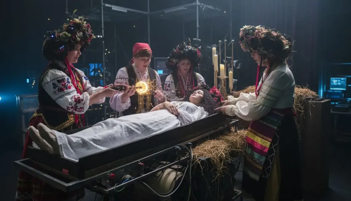 Dāvja Sīmaņa jaunā filma "Frankenšteins 2.0" pēta cilvēces alkas pēc nemirstības